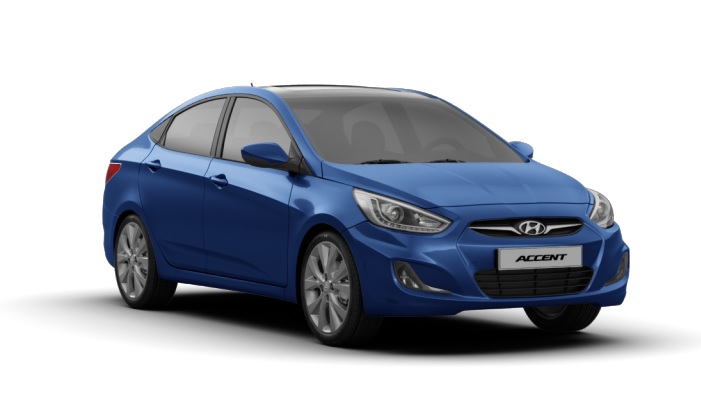 2017 Hyundai Accent Blue 1.4 100 HP Prime Manuel