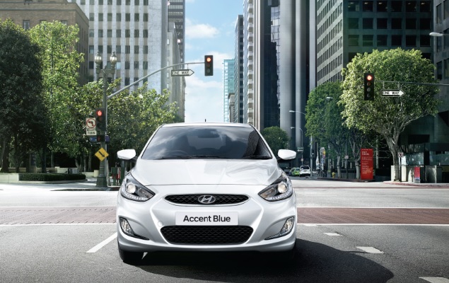 2015 Hyundai Accent Blue 1.6 CRDI 136 HP Biz DCT
